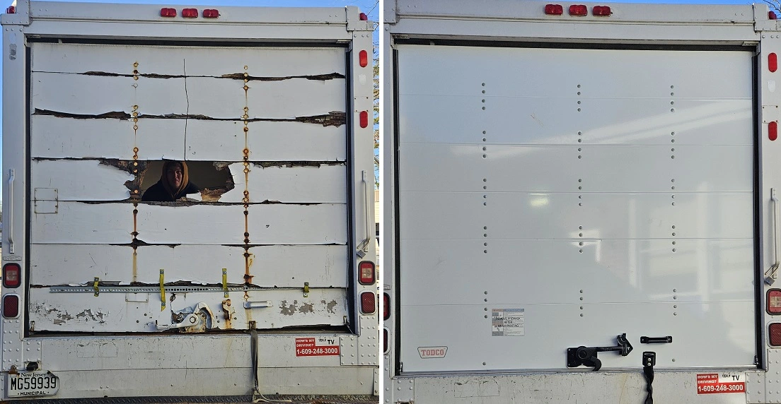 box truck door repair